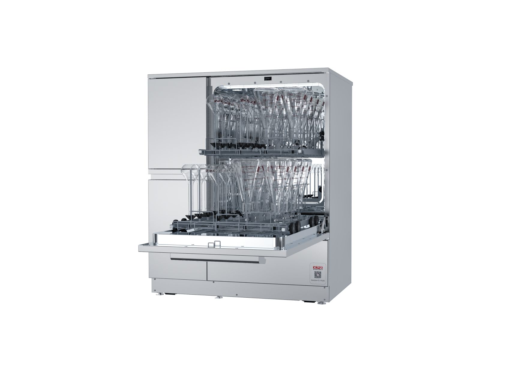 如何使用喜瓶者實驗室洗瓶機清洗藍蓋瓶？